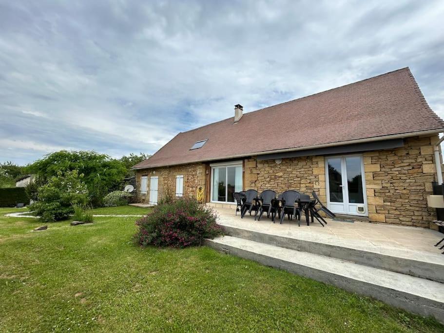 Un Havre De Paix Au Perigord Villa Anlhiac Exterior foto